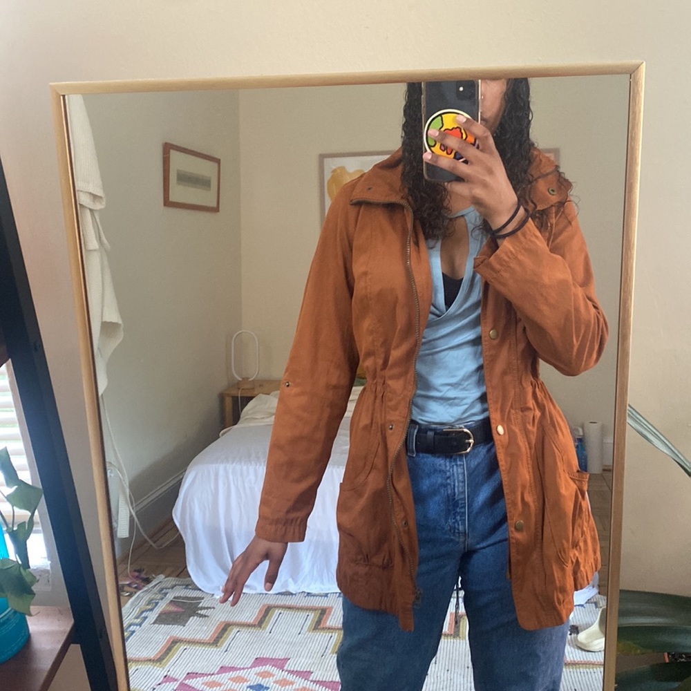 Tan fall/ spring jacket